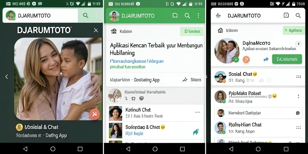 Tampilan antarmuka DJARUMTOTO yang modern dan user-friendly.
