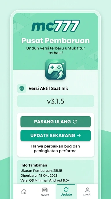 Riwayat Versi mc777: Pembaruan Terbaru dan Fitur